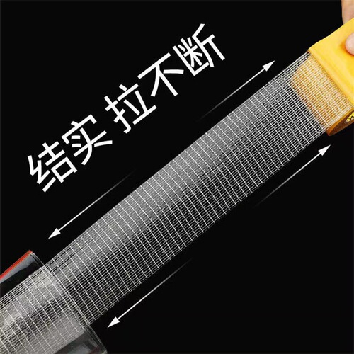 Floor cloth-based double-sided tape mesh double-sided cloth-based tape yellow high-viscosity strong carpet tape wedding exhibition