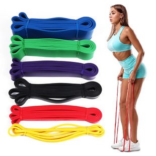 Cross-border supply resistance band multifunctional yoga fitness exercise pull rope TPE strength training shaping elastic band