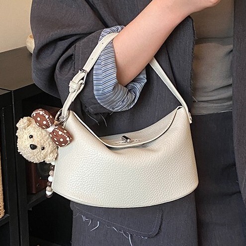 Elegant and Creative 2026 Spring New Korean-Style Fresh and Simple Fashionable Handbag, Stylish Casual Crossbody Women's Bag