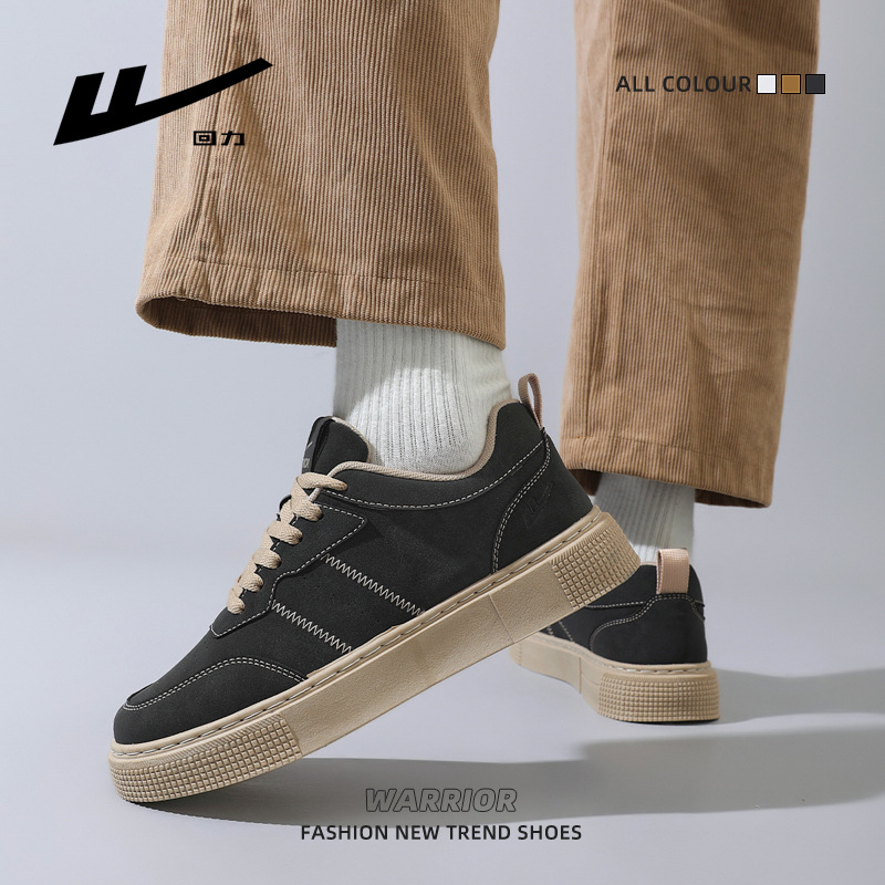 Returning simple color sólido zapatos de trabajo de estilo hombre de viaje de negocios zapatos de skate casual de viaje diario