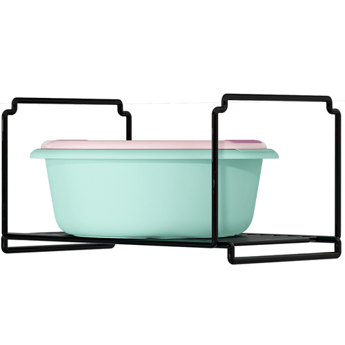 Basin storage rack under bathroom cabinet basin storage rack bathroom washbasin shelf under wash basin storage artifact