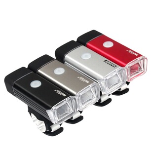 Bicycle headlight USB rechargeable bicycle light aluminum alloy bike night riding flashlight riding equipment accessories