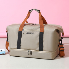 跨境旅行包幹濕分離健身包短途運動手提登機包戶外行李收納袋批發