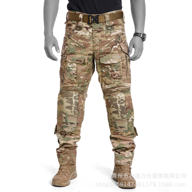 Yinren G5 Tactical Pants Outdoor Cargo Pants Multi-Functional Protective Men's Autumn and Winter Cross-Border Camouflage Pants Yinren G5 Tactical Pants Outdoor Cargo Pants Multi-Functional Protective Men's Autumn and Winter Cross-Border Camouflage Pants