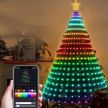P 76335 Smart App Bluetooth Colorful LED String Lights ����