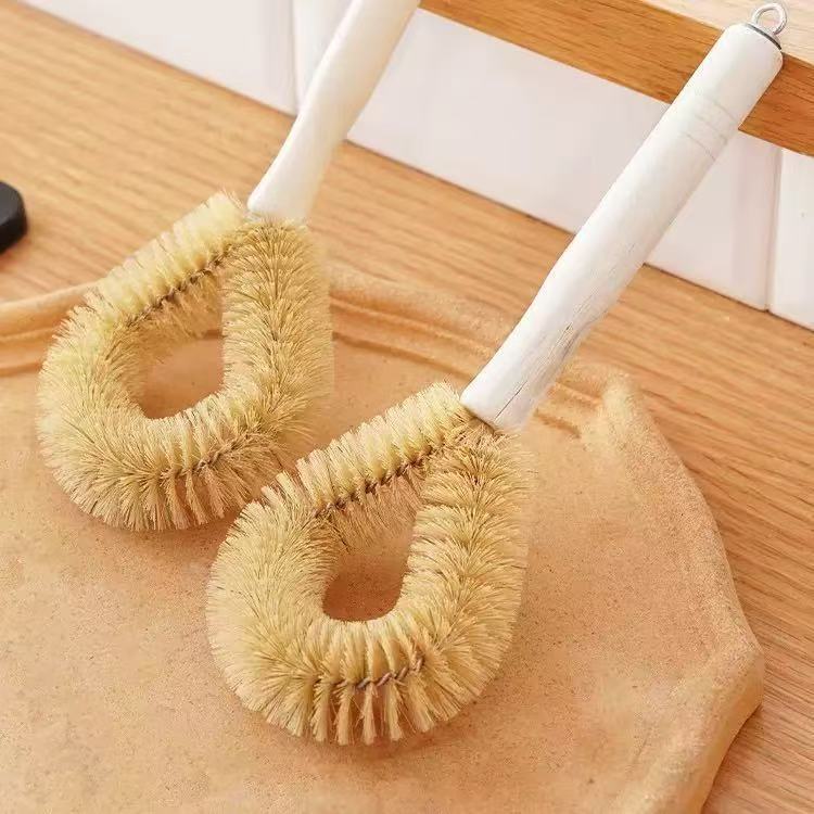 Wooden Handle Bristle Pot Brush, Pig Bristle Brush, Hangable Cleaning Brush, Household Cleaning Brush, Stain Removal Brush, Kitchen Pot Washing Brush Wooden Handle Bristle Pot Brush, Pig Bristle Brush, Hangable Cleaning Brush, Household Cleaning Brush, Stain Removal Brush, Kitchen Pot Washing Brush