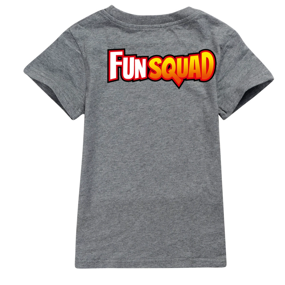 Children's cotton T-shirt Boy Fun Squad Gaming Cartoon T shirt Print Kids T-shirt Girl's Harajuku Summer 3D Short Sleeve T-shirt t-shirt in kid	