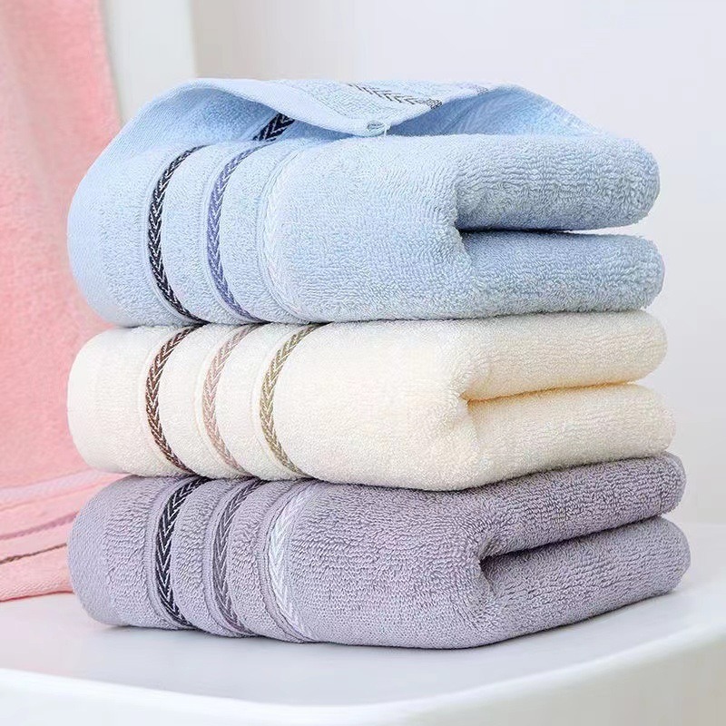 Saugfähiges, verdicktes und extra großes Handtuch mit Pfeilmuster für Erwachsene, geeignet für Zuhause, Baden und Gesichtswaschen, hergestellt aus_voghion.com