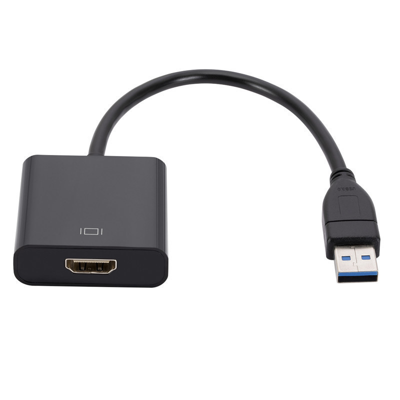 USB3.0-HDMIノートブックアダプタドライブレスhdビデオ変換ケーブル真3.0-HDMIオス|undefined