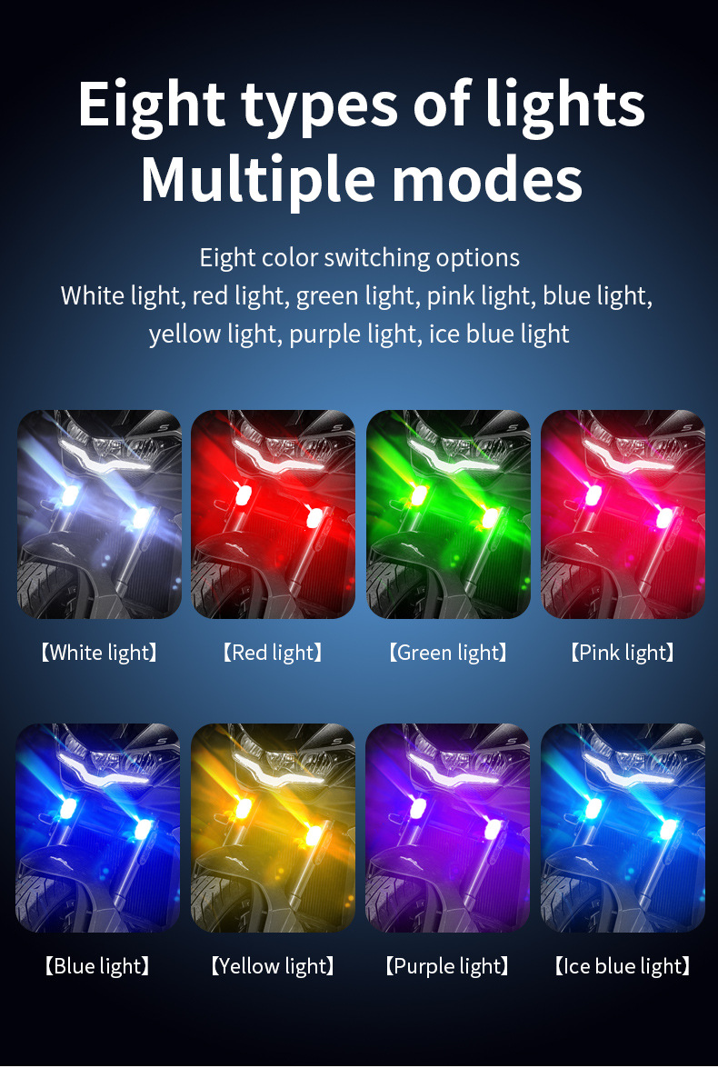 Cross-border supply of motorcycles, electric vehicles, led flash lights, aircraft lights, bicycle tail lights, drone charging pilot lights