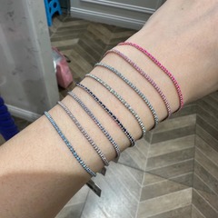 本命年redlineフランスの赤い縄のブレスレットはプラチナの高級感をめっきします。
