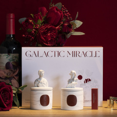 【含手提袋】對白香薰蠟燭禮盒結婚禮物伴手禮生日香薰家用高級感