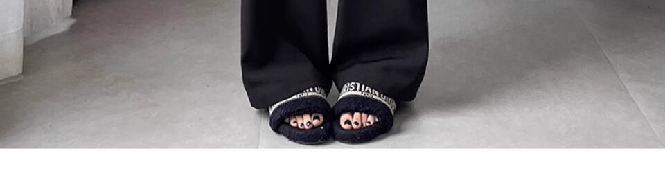 Quần ống rộng nữ cạp cao ống thẳng vải dệt mềm rũ, phong cách công sở — Mẫu thông thường màu xám (khuyến nghị 160cm trở lên), Mẫu thông thường màu đen (khuyến nghị 160cm trở lên), Người đàn ông nhỏ màu xám (khuyến nghị dưới 158cm), Người đàn ông nhỏ màu đen (đề nghị dưới 158cm) chi tiết 27