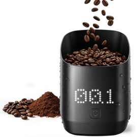 新品咖啡豆称重杯剂量杯称二合一电子可充电意式咖啡称量杯电子秤