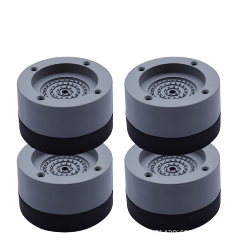 Screw-in Anti-slip Shock Absorbing Feet Pads for Washing Machine Base, Shelf Stand, Refrigerator, Furniture, Silent, Moisture-Proof
