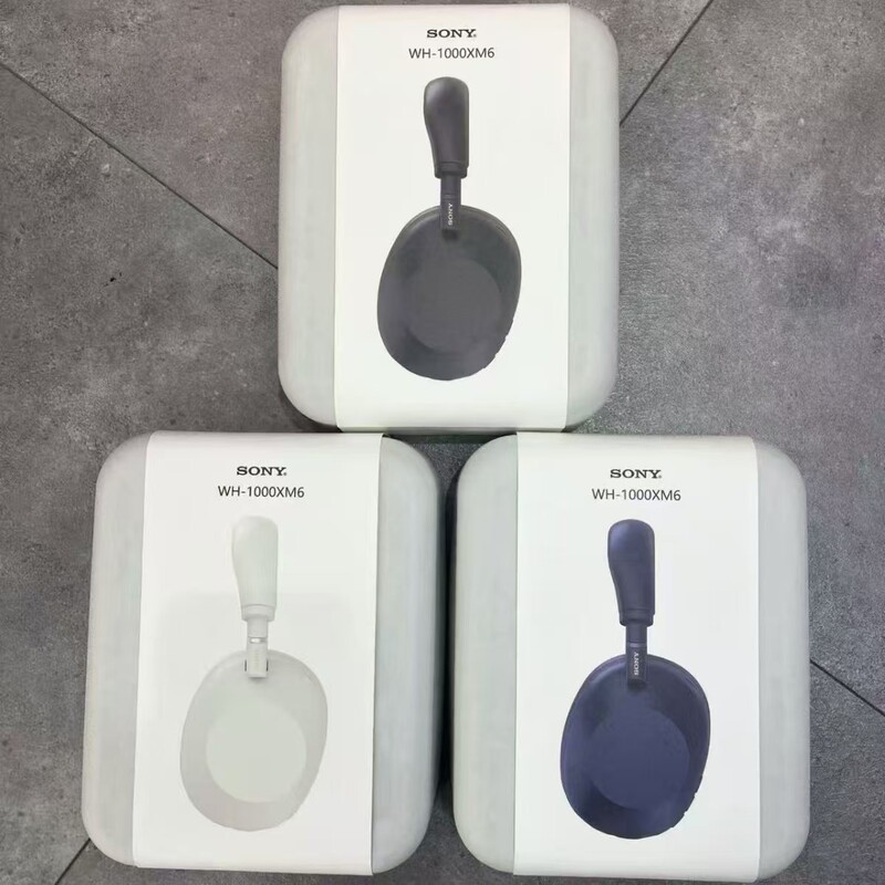 New Cross-Border Head-Mounted Bluetooth Headphones Wh-1000Xm6 Active Noise Reduction Anc Paper Pulp Box Headphones and Earphones