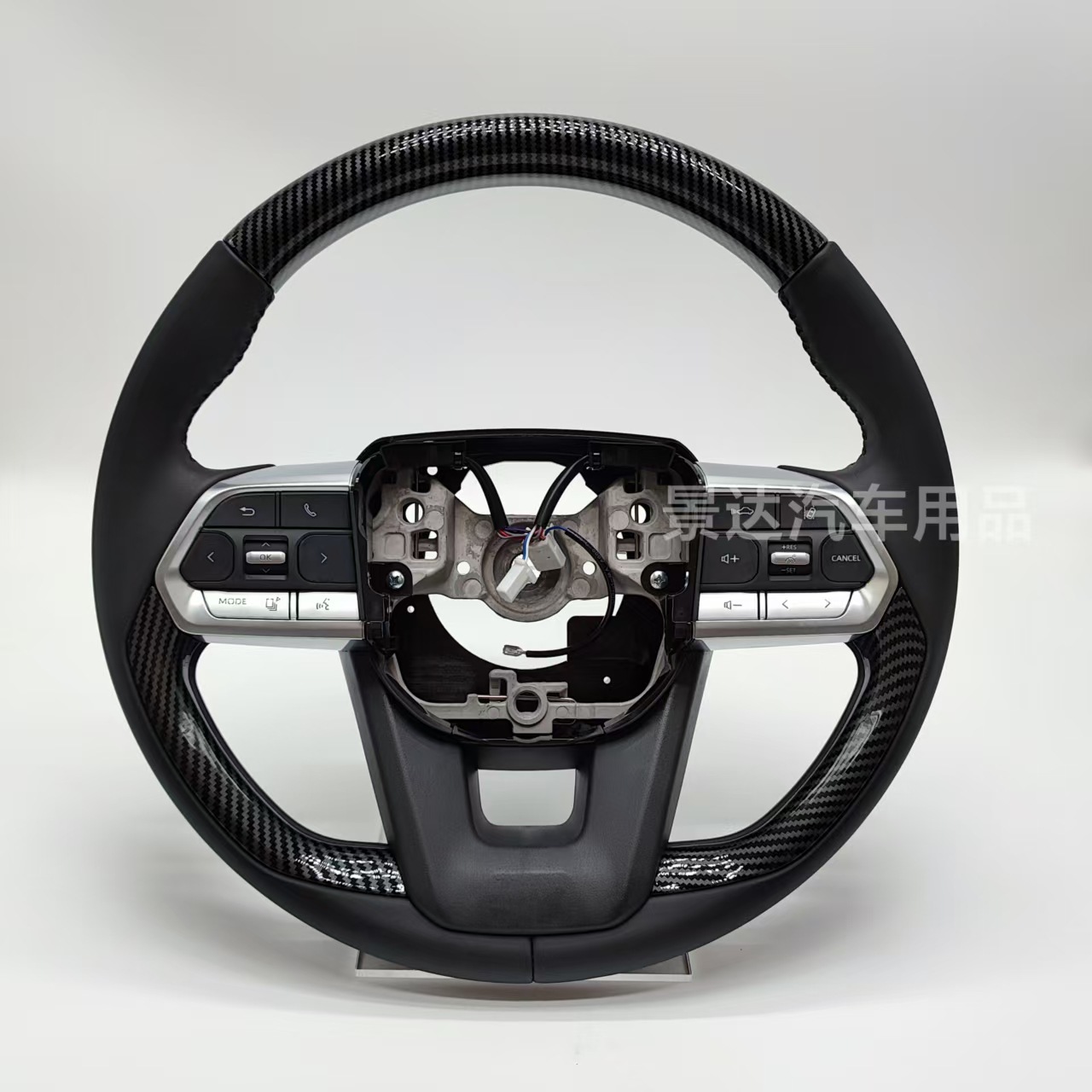Applicable to Toyota's new LC300 modified steering wheel, Lu Xun Erfa 20 Series 30 Series RongFang RAV4 carbon fiber pattern