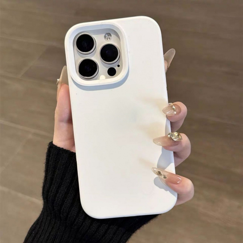 Apple 15promax 携帯電話ケース 16 新しい液体シリコーン 15 シンプルな iPhone13 落下防止に適しています。|undefined