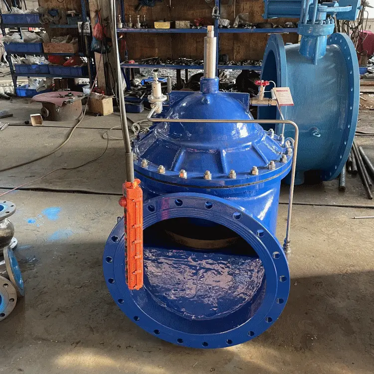 400X流量控制阀,材质铸钢，也有不锈钢