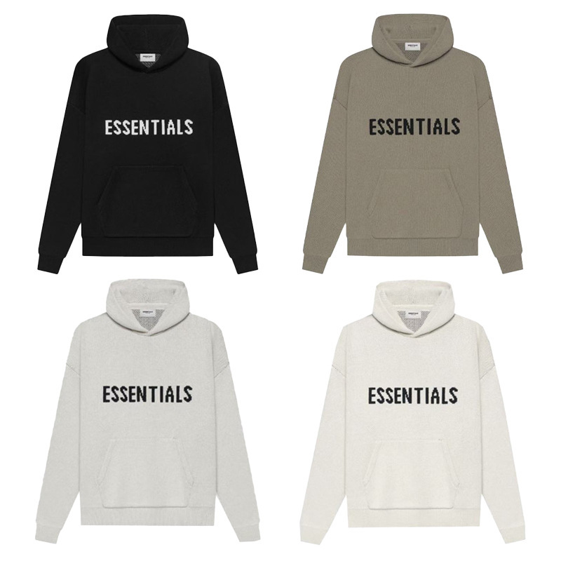 Hooded Sweater Fog Multi-Thread Essentials Classic Letters Factory Direct Sale