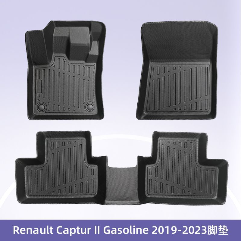 Europa para Renault Captur ll 2019 - 2023 Combustible 3D TPE para todo el tiempo
