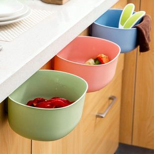 Japanese Hanging Kitchen Disposal Bin Garbage Sorting Kitchen Cabinet Door Wall-mounted Household Nordic Sundries Storage Box