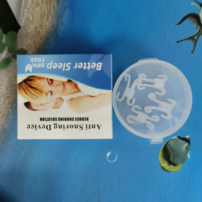 Mini clip nasal antironquidos transfronterizo, dilatador nasal antironquidos, congestión nasal
