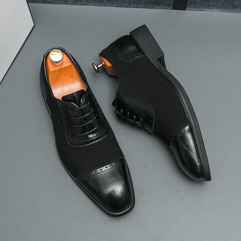 Nuevos zapatos casuales de primavera y otoño, zapatos de cuero de hombre, zapatos de cuero de tendón de vaca, zapatos de cuero suaves para hombres. image 3