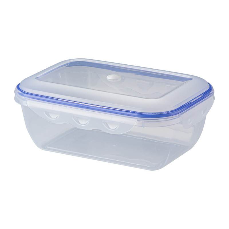Caja de preservación al vacío con cubierta transparente, horno de microondas, caja de almacenamiento de calefacción, caja de sellado de extracción de aire, caja de congelación de gran capacidad