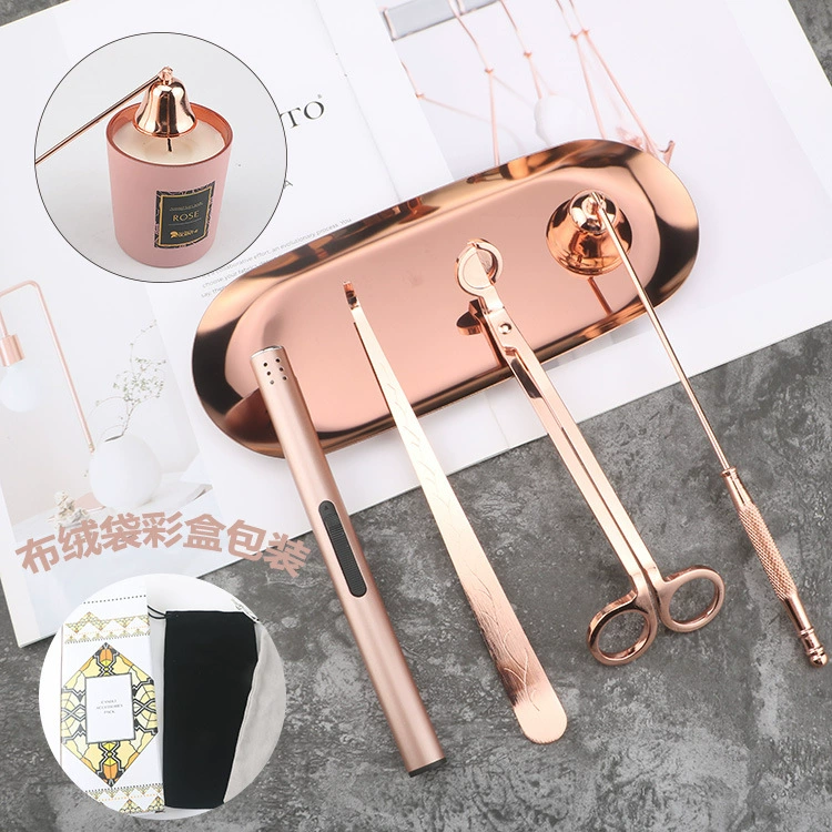 Спотовая поставка ароматерапевтических свечей набор инструментов легкий роскошный стиль современный минималистичный ветер вырезать свечу свечи крючок