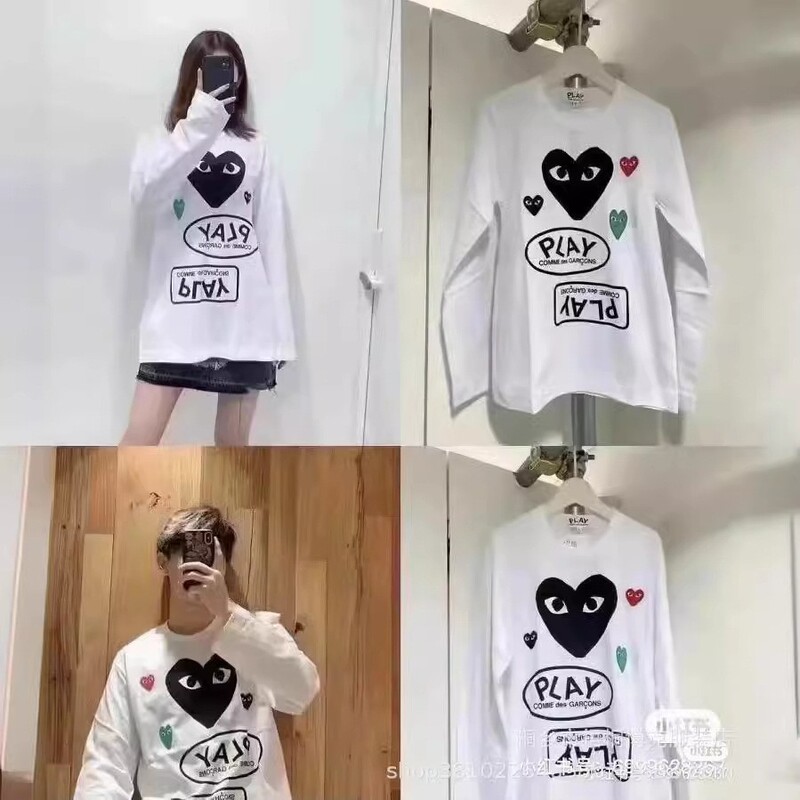 Chuanjiu 2023 Play Summer Printed Long-Sleeved T-Shirt for Men and Women, Women's Arm Heart T-Shirt, Long-Sleeved Bottoming Shirt Chuanjiu 2023 Play Summer Printed Long-Sleeved T-Shirt for Men and Women, Women's Arm Heart T-Shirt, Long-Sleeved Bottoming Shirt