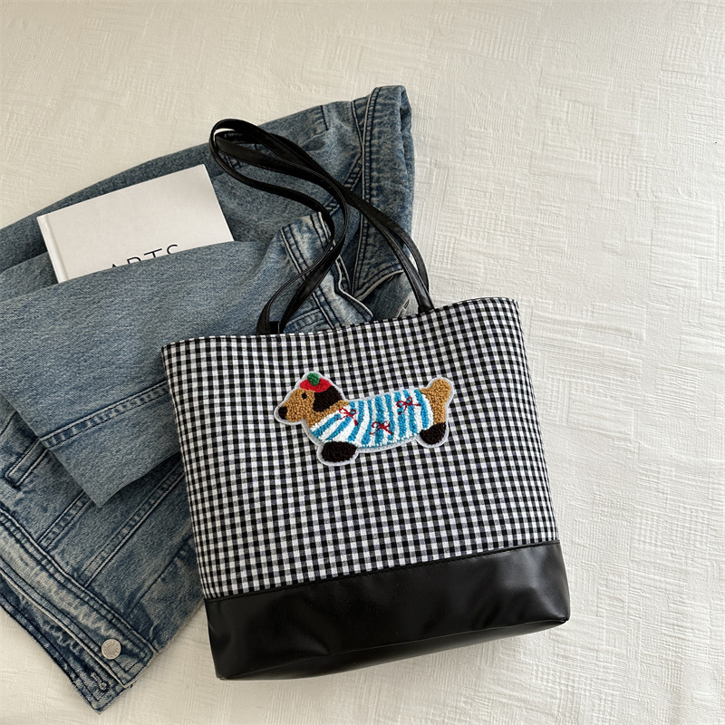 Bolsa de gran capacidad para viajar 2024 nuevo estilo popular de tela de lápiz para perro de hombro multipropósito mujer mochila de hombro