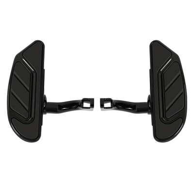 Street Road St Glide Modified | Motorcycle pedals - black-passenger-pedals