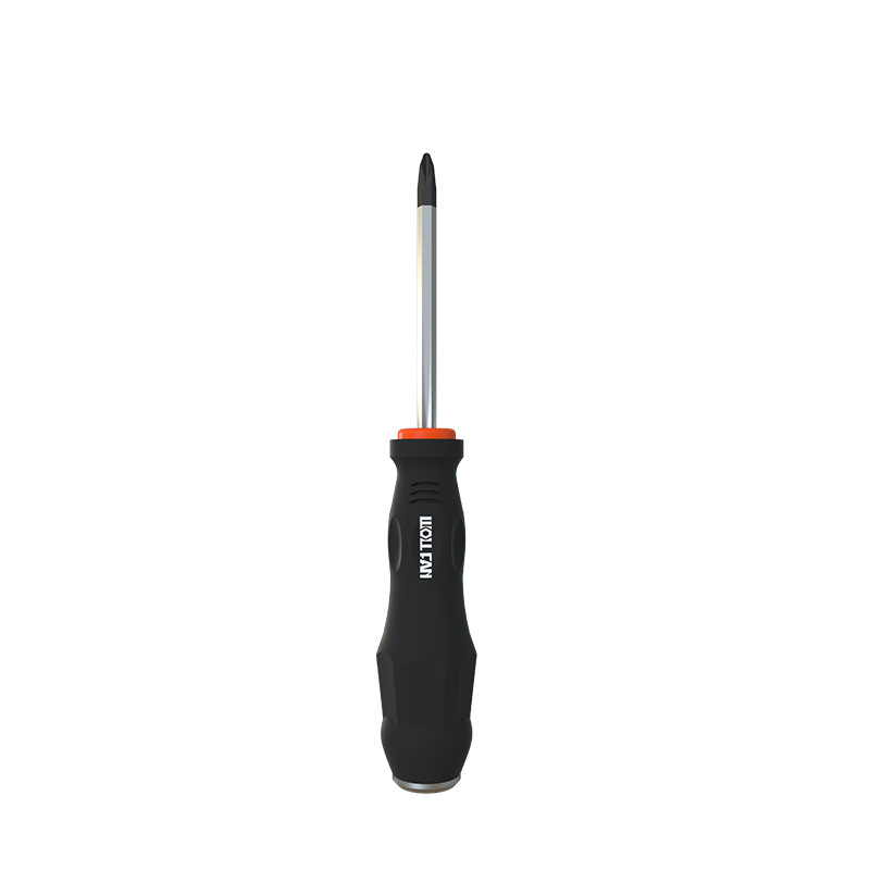 Cross-shaped screwdriver suit tool industrial-grade manual screwdriver through the heart can knock strong magnetic screwdriver screwdriver screwdriver