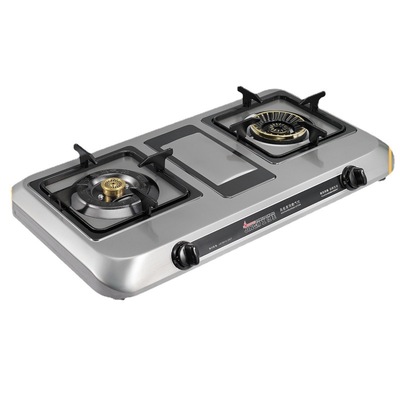 Gas stove Desktop Stainless steel Gas stove Double stove LPG LPG Artificial gas Natural gas energy conservation Stove