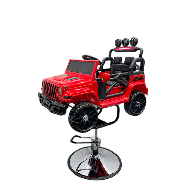 Silla de peluquería transfronteriza para niños silla de cabello giratoria silla de elevación salón de peluquería multifuncional asiento de automóvil de dibujos animados al por mayor image 20