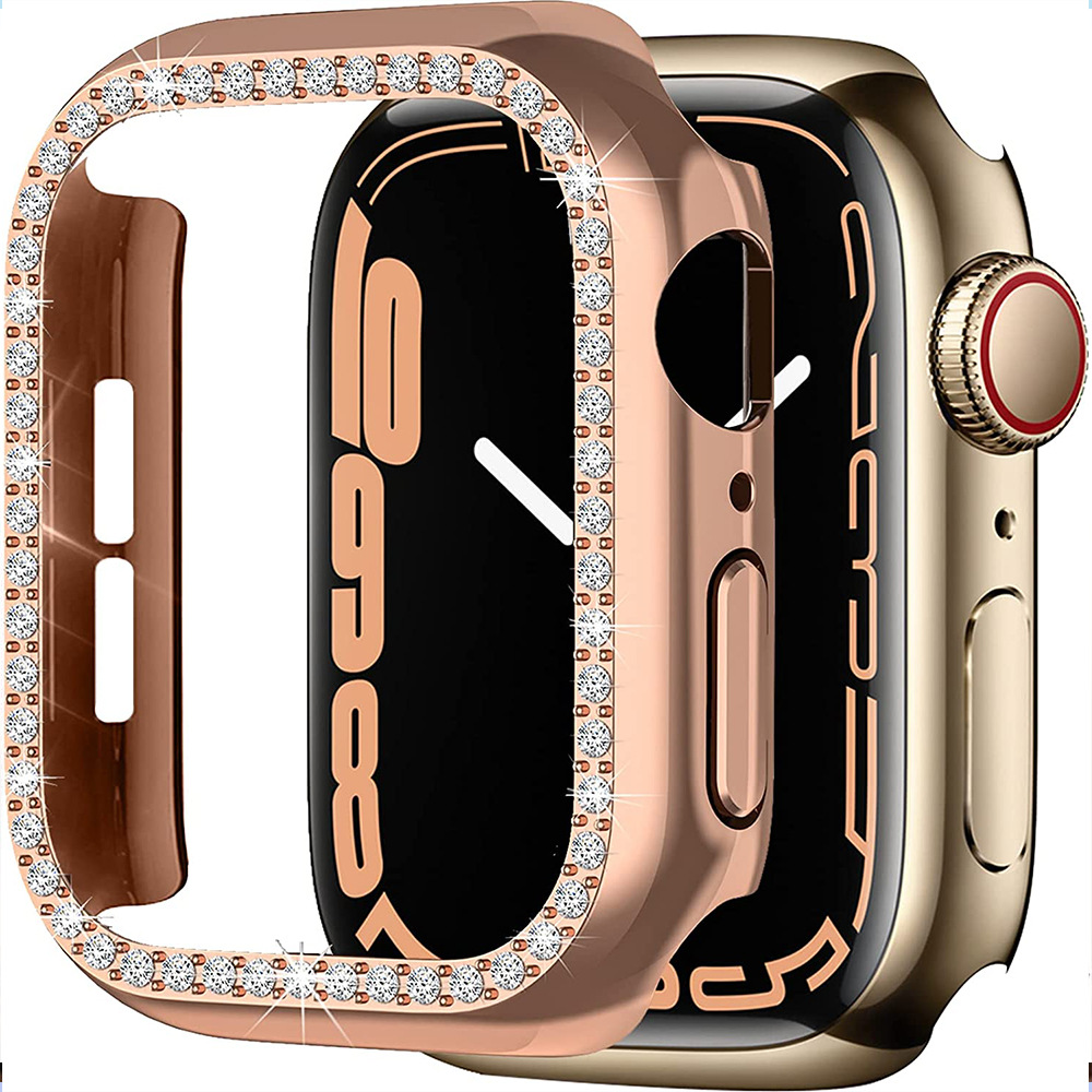 apply Apple Watch case pc Pierced protective sleeve Apple Watch8-1 ultrathin Protective shell goods in stock