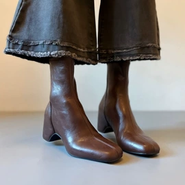 女式皮靴;女式时装单鞋;乐福鞋