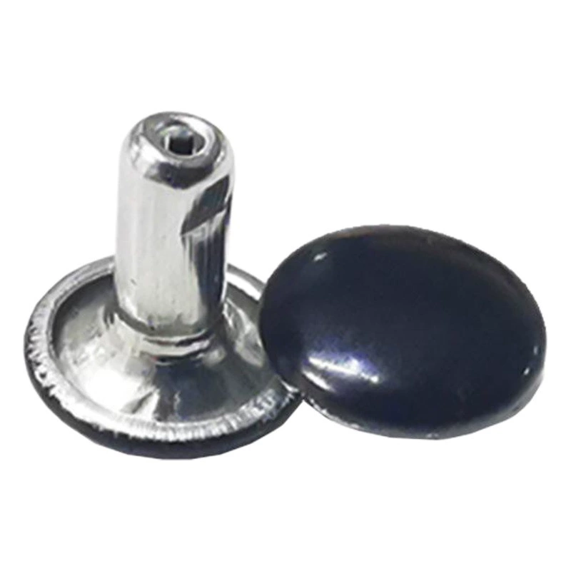 DIY черно-белые красочные заклепки, аксессуары для багажа, украшения для обуви, кожаные аксессуары для одежды, черно-белые двусторонние заклепки