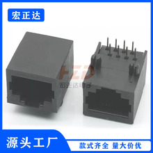 RJ45-58C�ο�ȫ�ܾW�j�����W���ӿ�ˮ���^����̫�Wĸ����ɫ�B����