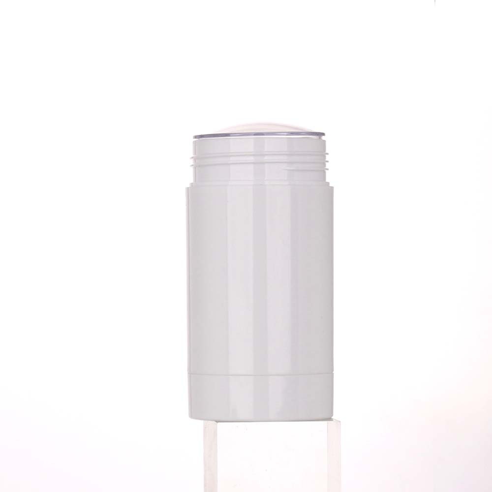 30g50g75g transparente negro de gran capacidad sólido bálsamo antitranspirante tubo desodorante palo crema hierba púrpura pelo roto acabado botella