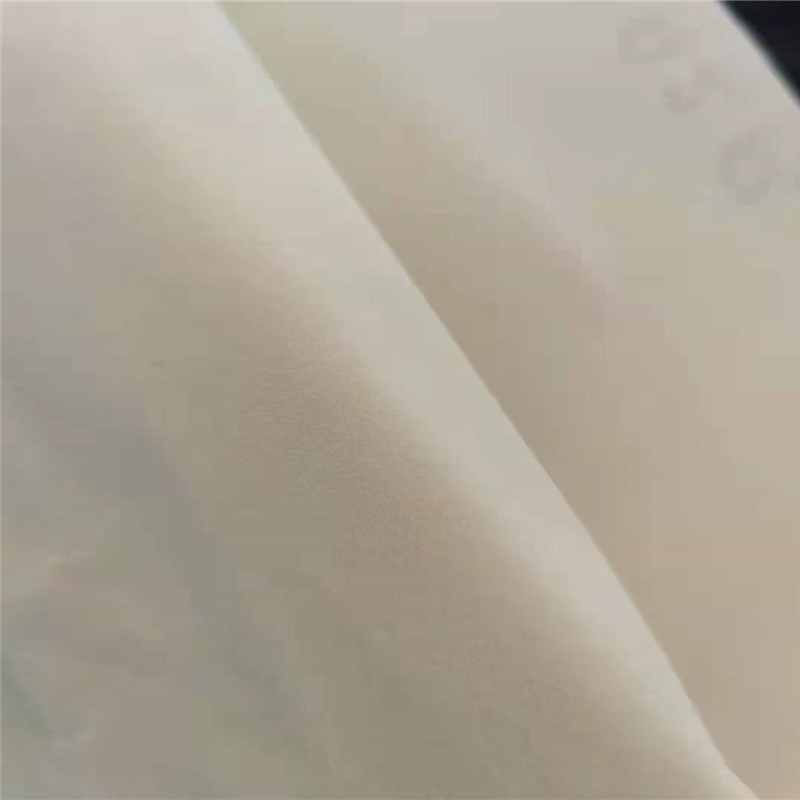 Franela con respaldo adhesivo engrosada, 1,0mm, sin caída, fondo spunlace, pelo largo, franela autoadhesiva con diseño de mesa de exhibición con pegamento de cisne