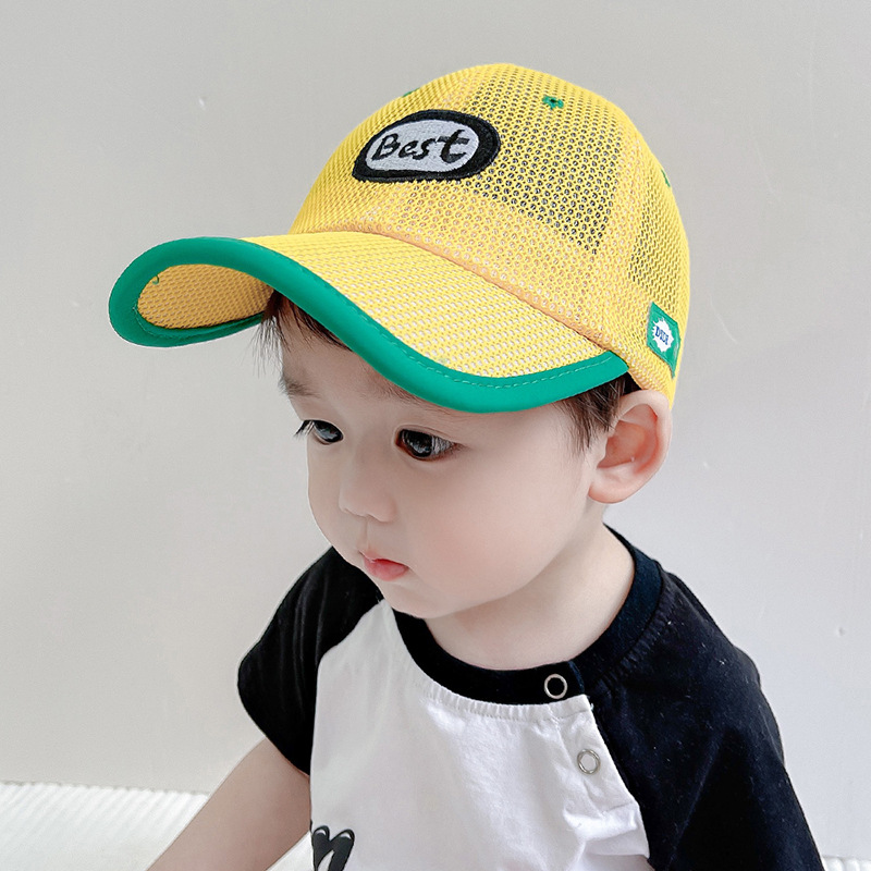 Best letters kids net cap children hat s...