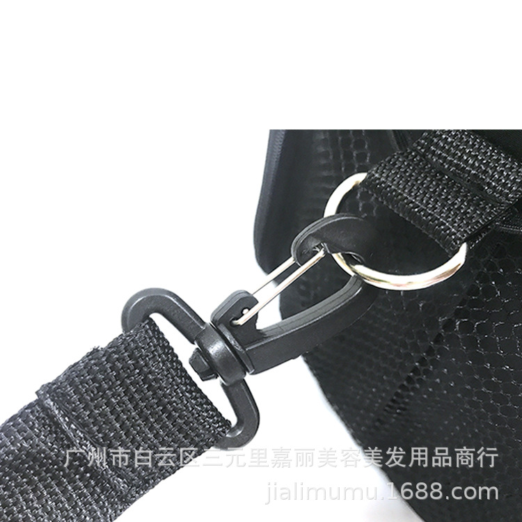 Stock de fábrica multifuncional kit de peluquería de belleza bolsa de tijeras de peluquería bolsa de herramientas de mano negro