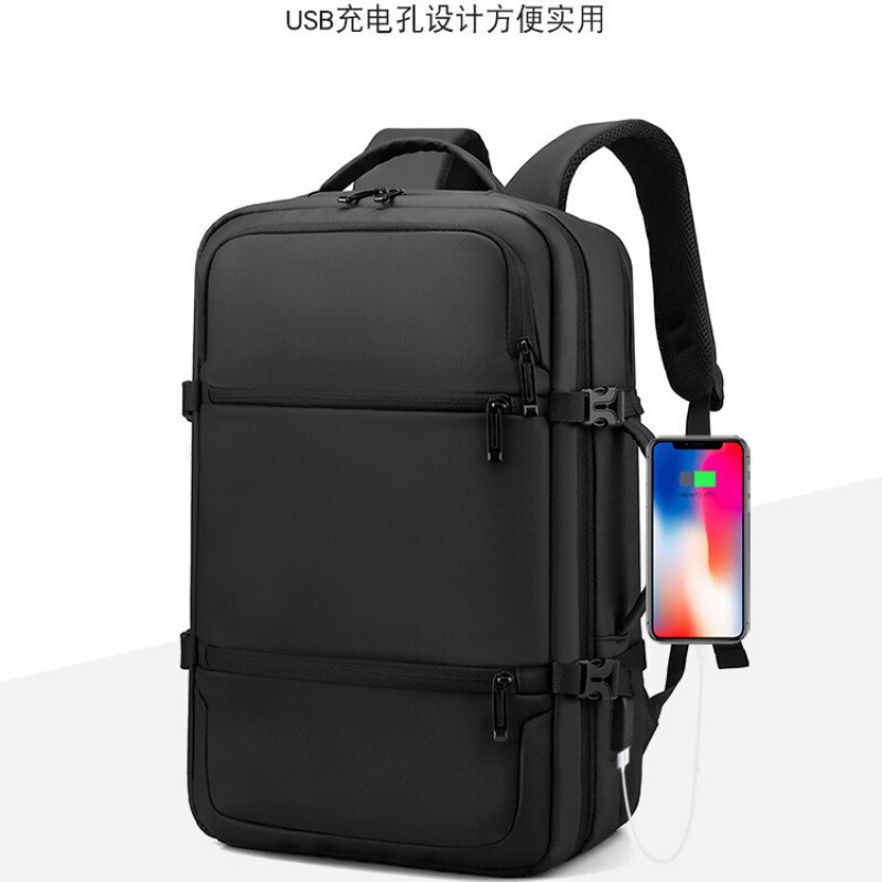 Business Notebook Backpack Men's Backpack Suitable for Lenovo Xiaoxin Hp Dell Gaming Notebook Large Capacity Computer Bag