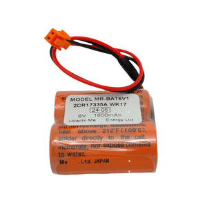 MR-BAT6V1 2CR17335A WK17 M80����MR-J4�ŷ�ϵ�yPLC 6V�늳�