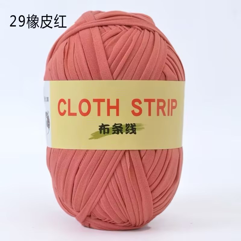 Gran gancho de línea de tela muñeca zapatillas de almacenamiento cesto cojín manta ganchillo DIY material casero tela gruesa trenzado