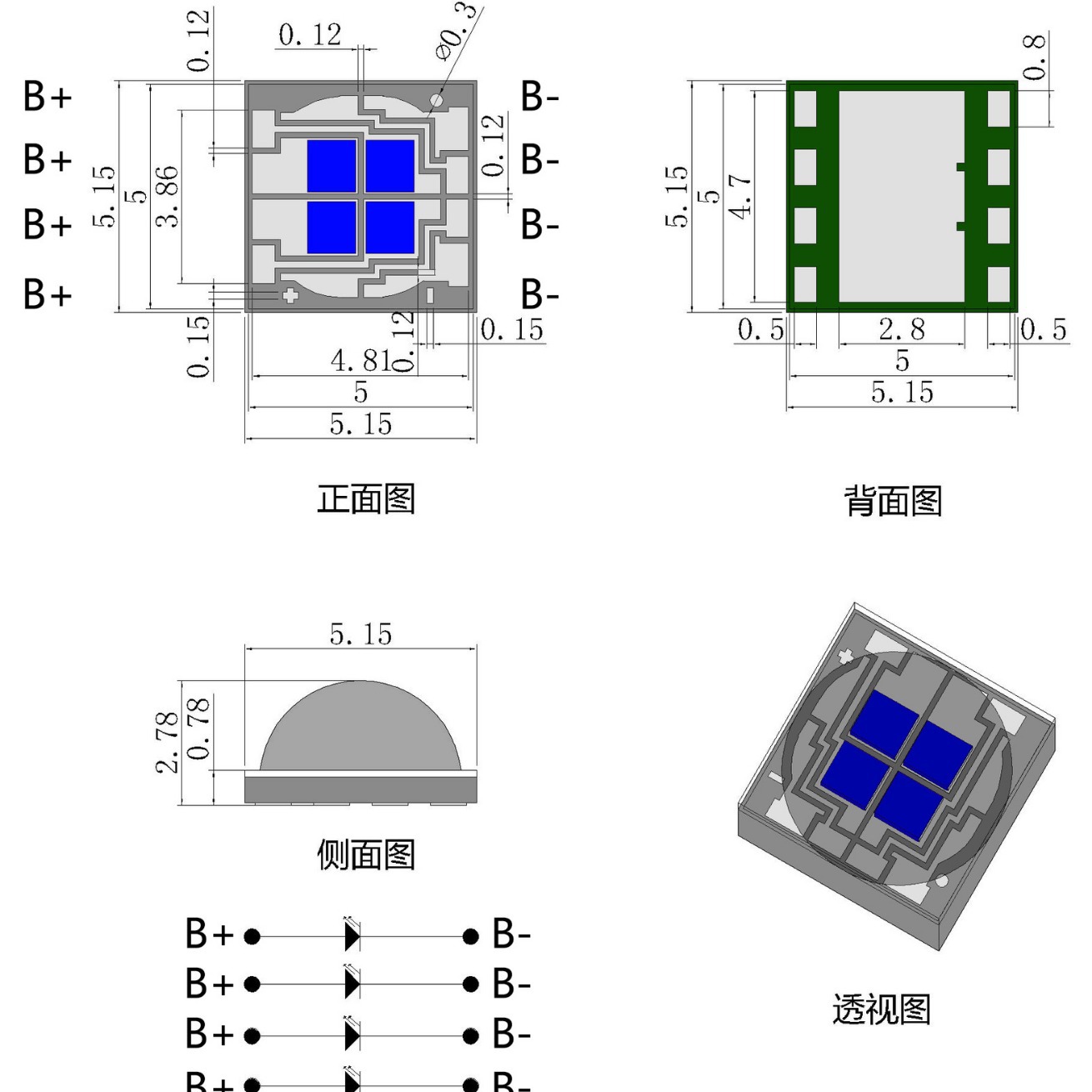 ��������5050��о��һ����led������̨��Χ��5050��ɫ���������
