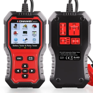 Kw371 4-Pin 5-Pin Relay Diagnostic Instrument Battery Tester Relay Tester Battery Tester