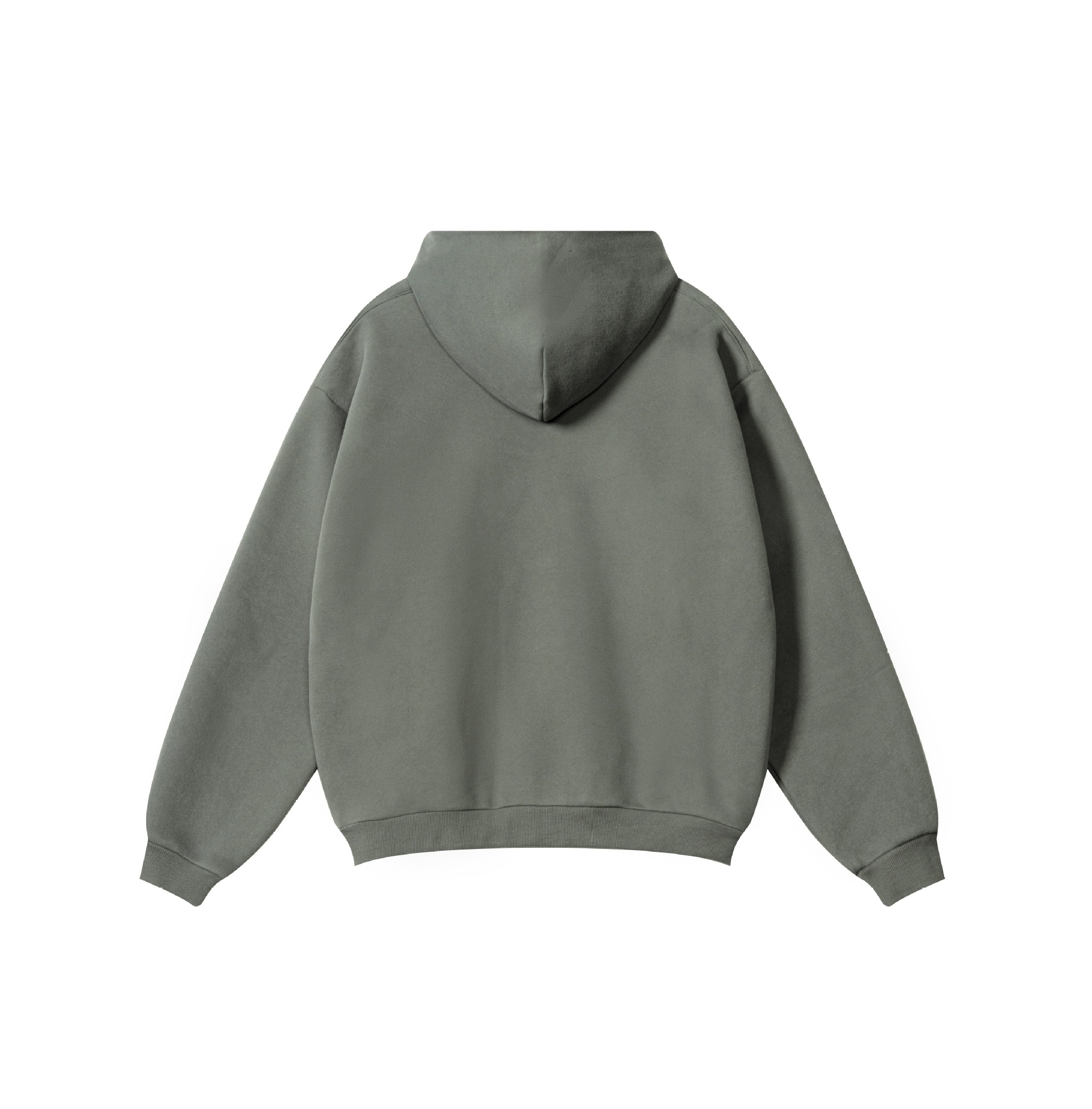Herren Hoodie Mit Fleece Futter Lässiger Strick Kapuzenpullover_voghion.com
